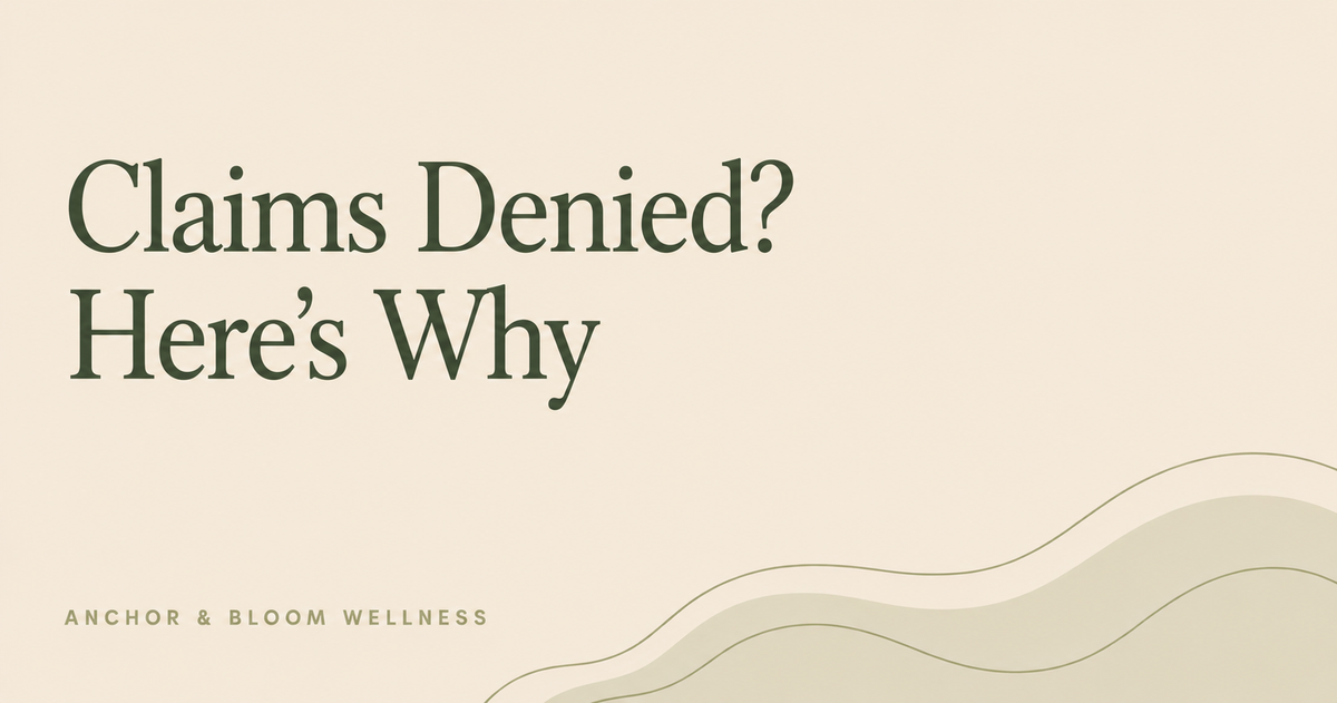 10 Common Reasons Psychiatric Insurance Claims Are Denied (And How to Fix Them)