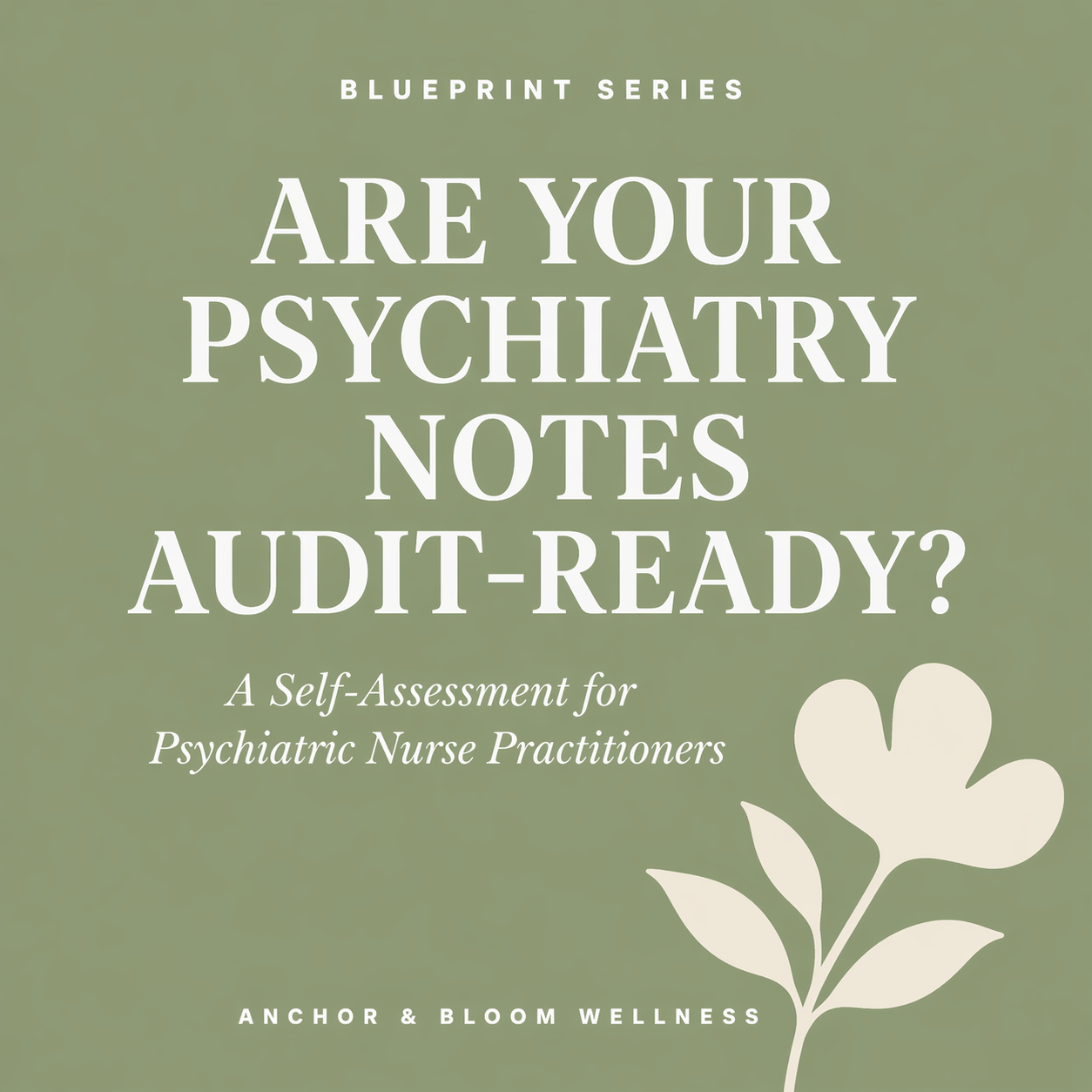 Are Your Psychiatry Notes Audit Ready?